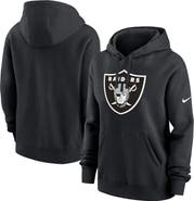 Nike Women's Nike Black Las Vegas Raiders Club Fleece Pullover Hoodie