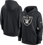 Nike Women's Nike Black Las Vegas Raiders Club Fleece Pullover Hoodie