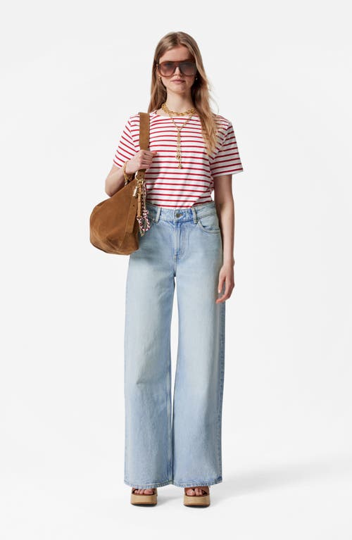 & Other Stories Stripe Cotton T-shirt In Multi