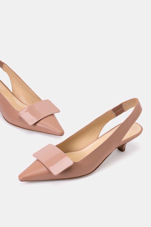 Bells & Becks Livia Pointy Toe Slingback With Tab