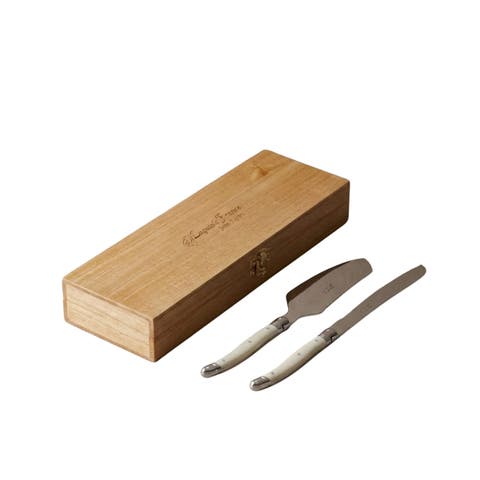 Cake Serving Set in Wooden Box