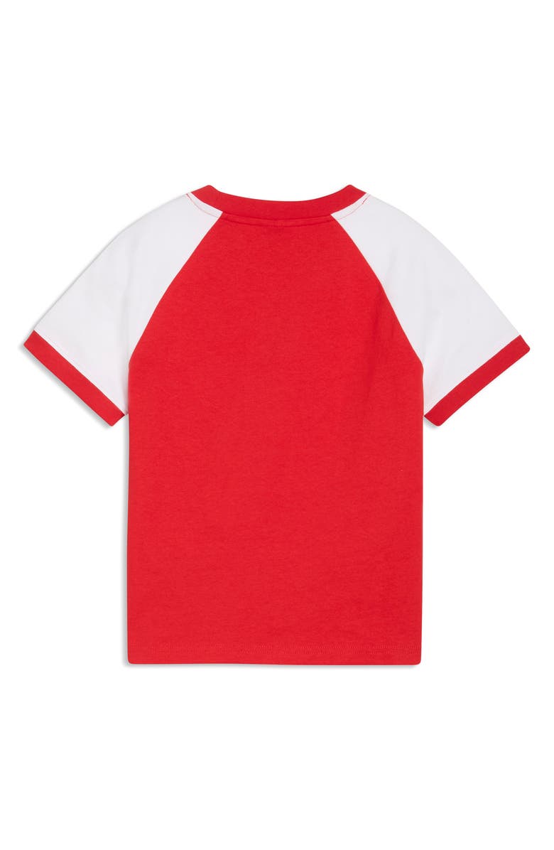 PUMA Future Archive Slim Colorblock Cotton T-Shirt, Alternate, color, 