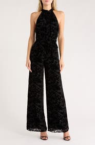 Alice + Olivia Thelma Halter Jumpsuit
