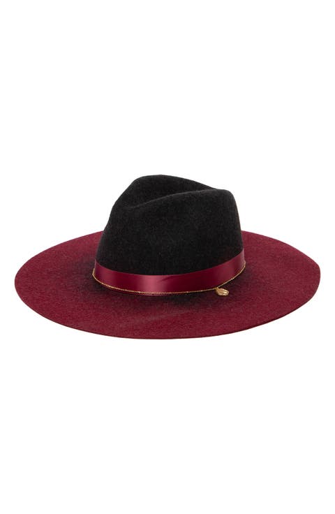 x Trina Turk Felt Fedora