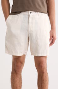 rag & bone Haydon Linen Shorts