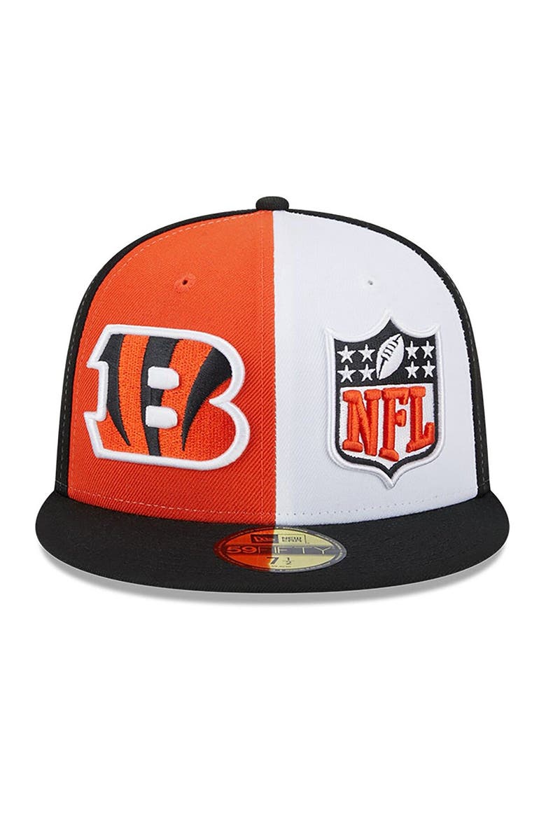 Men's New Era  Orange/Black Cincinnati Bengals 2023 Sideline 59FIFTY Fitted Hat, Alternate, color, Orange