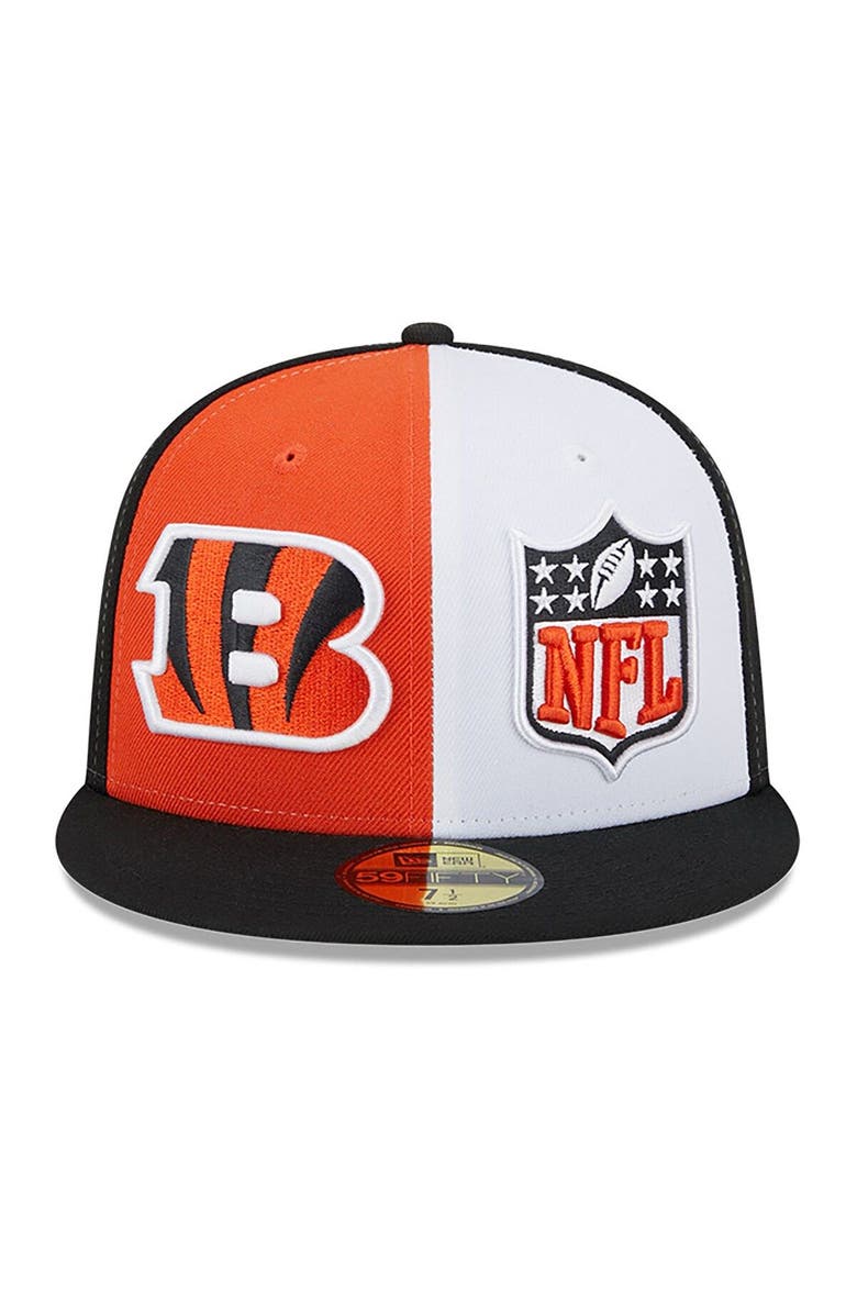 New Era Men's New Era Orange/Black Cincinnati Bengals 2023 Sideline 59FIFTY Fitted Hat, Alternate, color, Orange