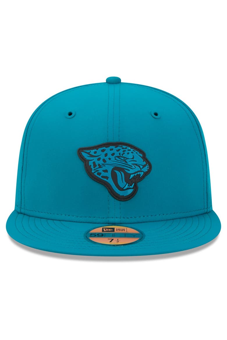 Men's New Era Teal Jacksonville Jaguars 2026 Sideline 59FIFTY Fitted Hat, Alternate, color, Teal