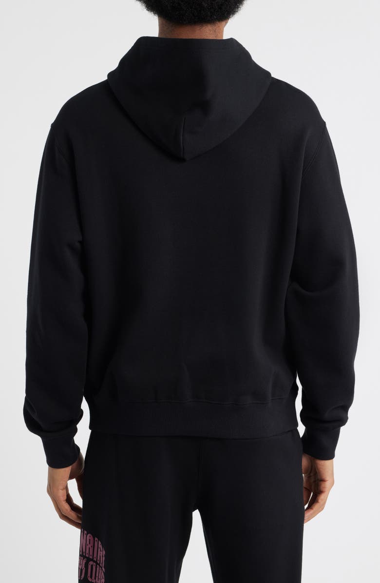 Billionaire Boys Club Curve Cotton Graphic Hoodie, Alternate, color, Black