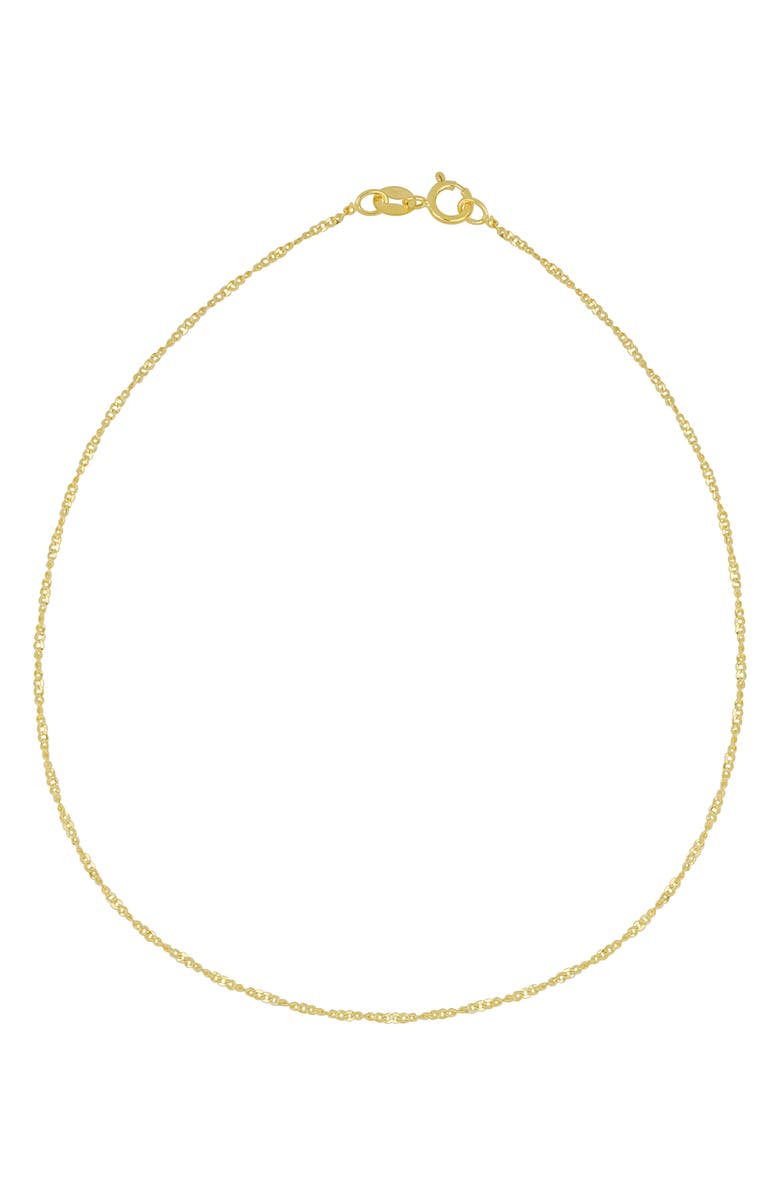Bony Levy 14K Gold Chain Anklet, Main, color,