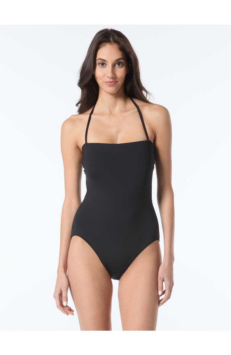 Vince Camuto Reversible One Piece Swimsuit, Alternate, color, 