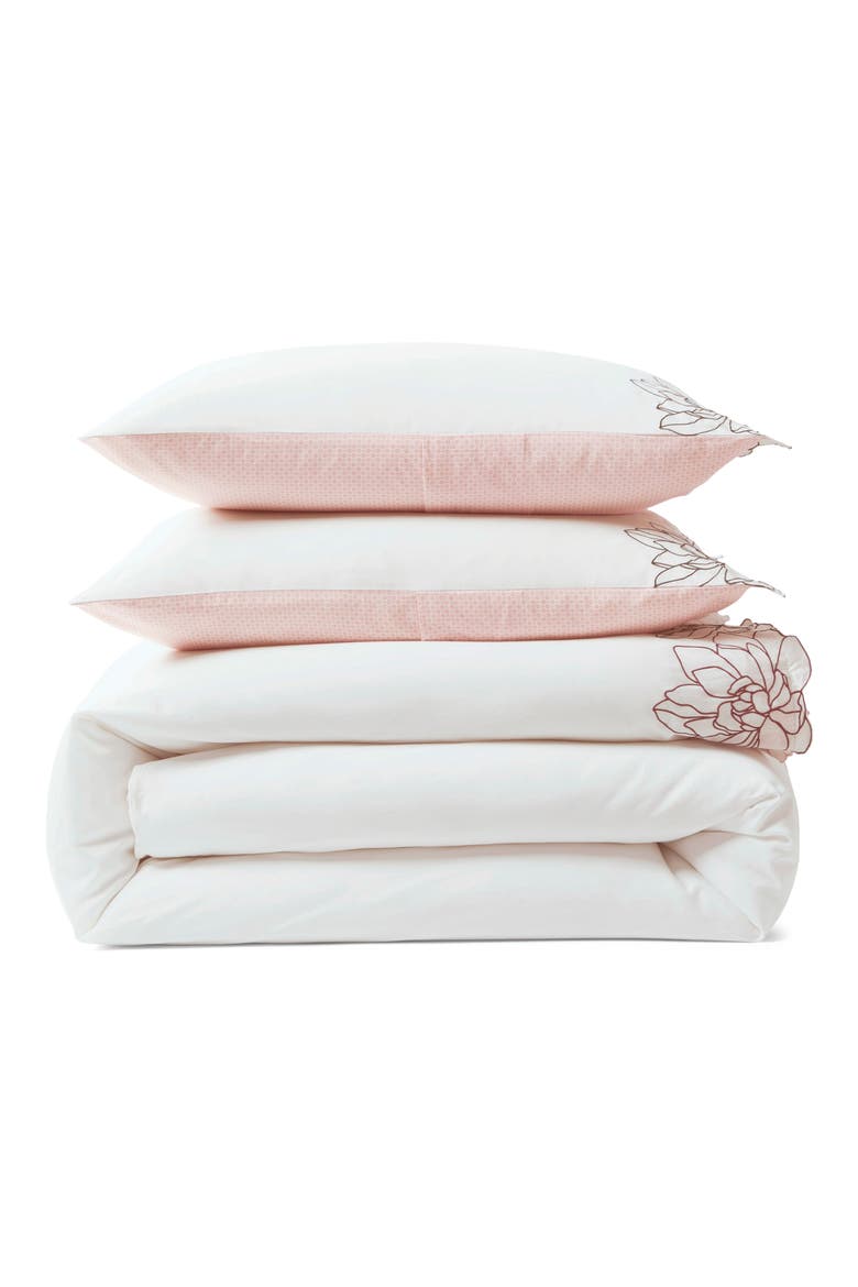 Magnolia Embroidered Duvet Cover & Pillow Shams Set video