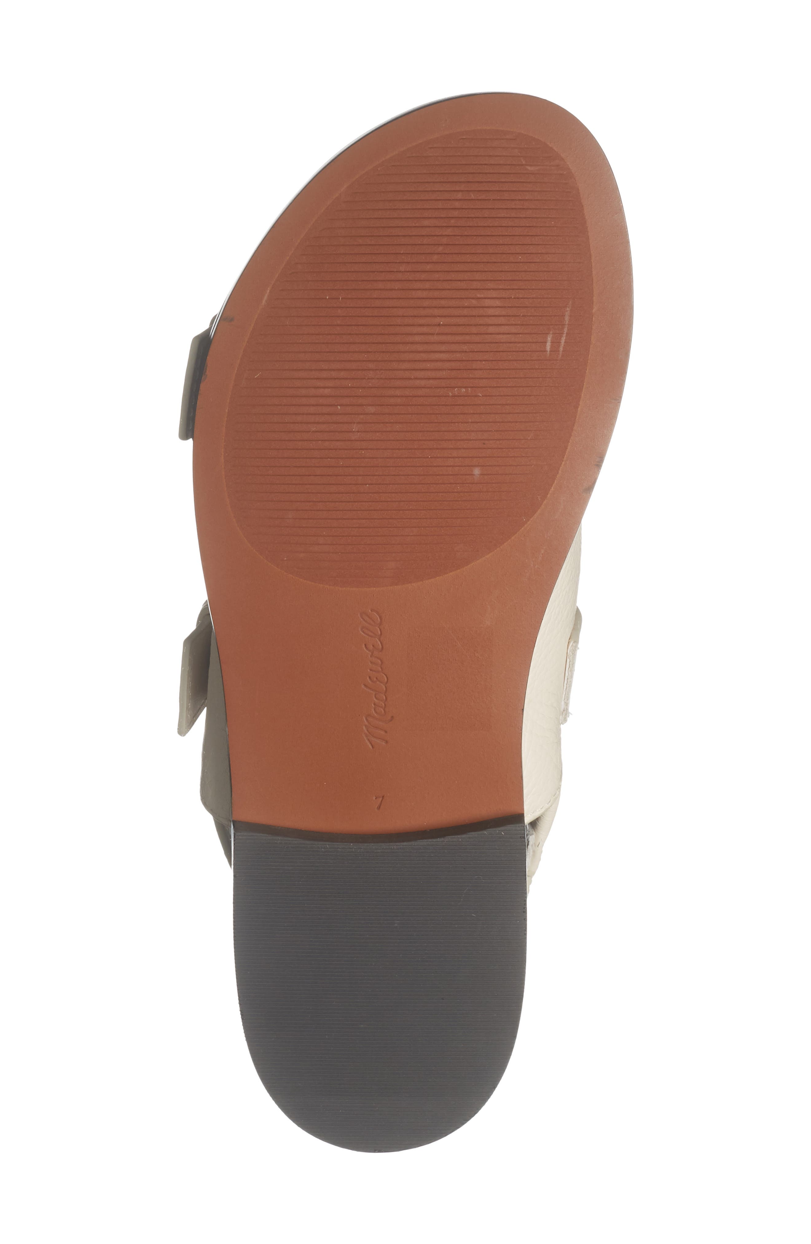 Indie Buckle Sandal, Alternate, color, IVORY