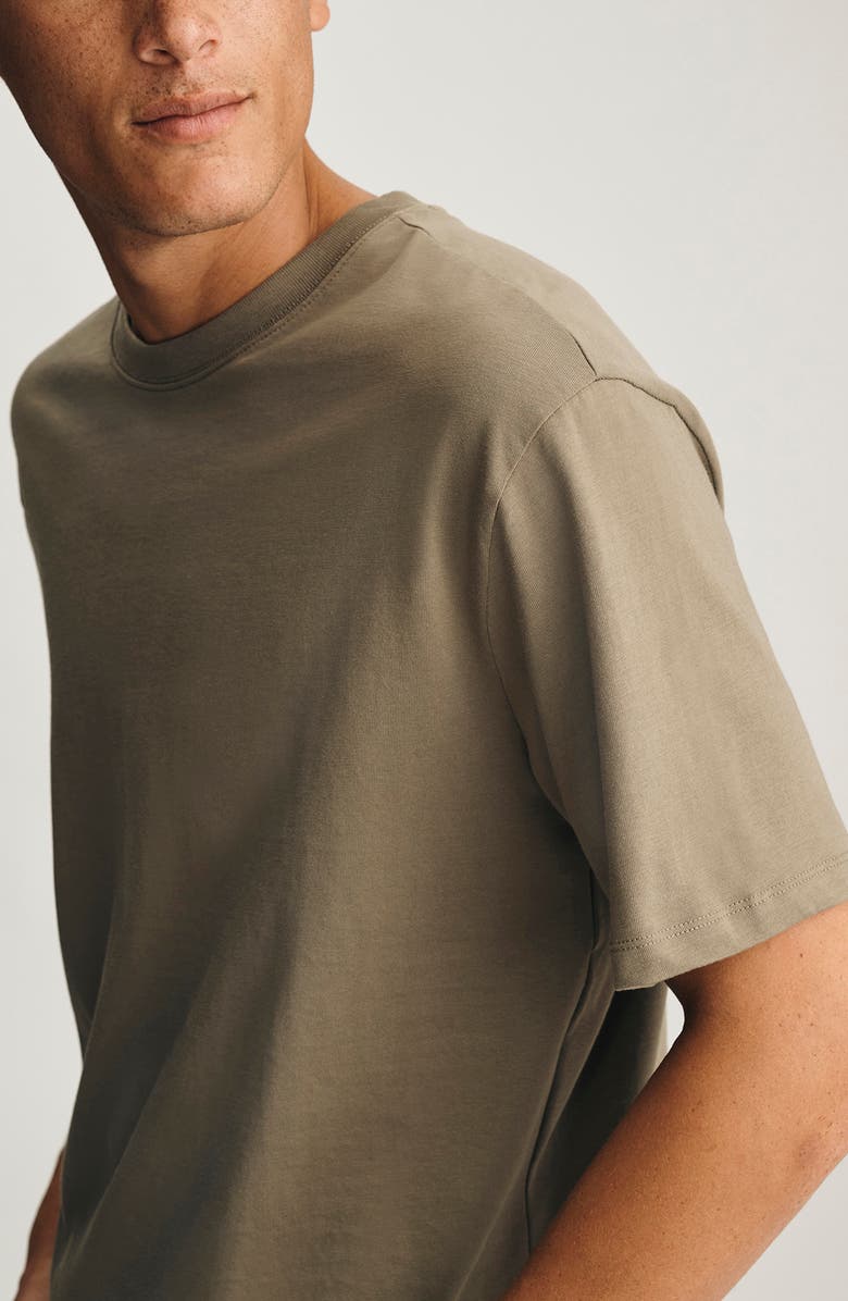 Mavi Jeans Relaxed Fit Cotton T-Shirt, Alternate, color, Dusky Green