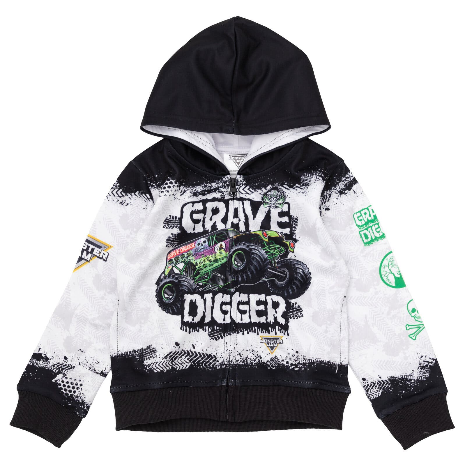 selected Grave Digger White