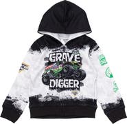 Monster Jam Grave Digger Fleece Zip-Up Hoodie