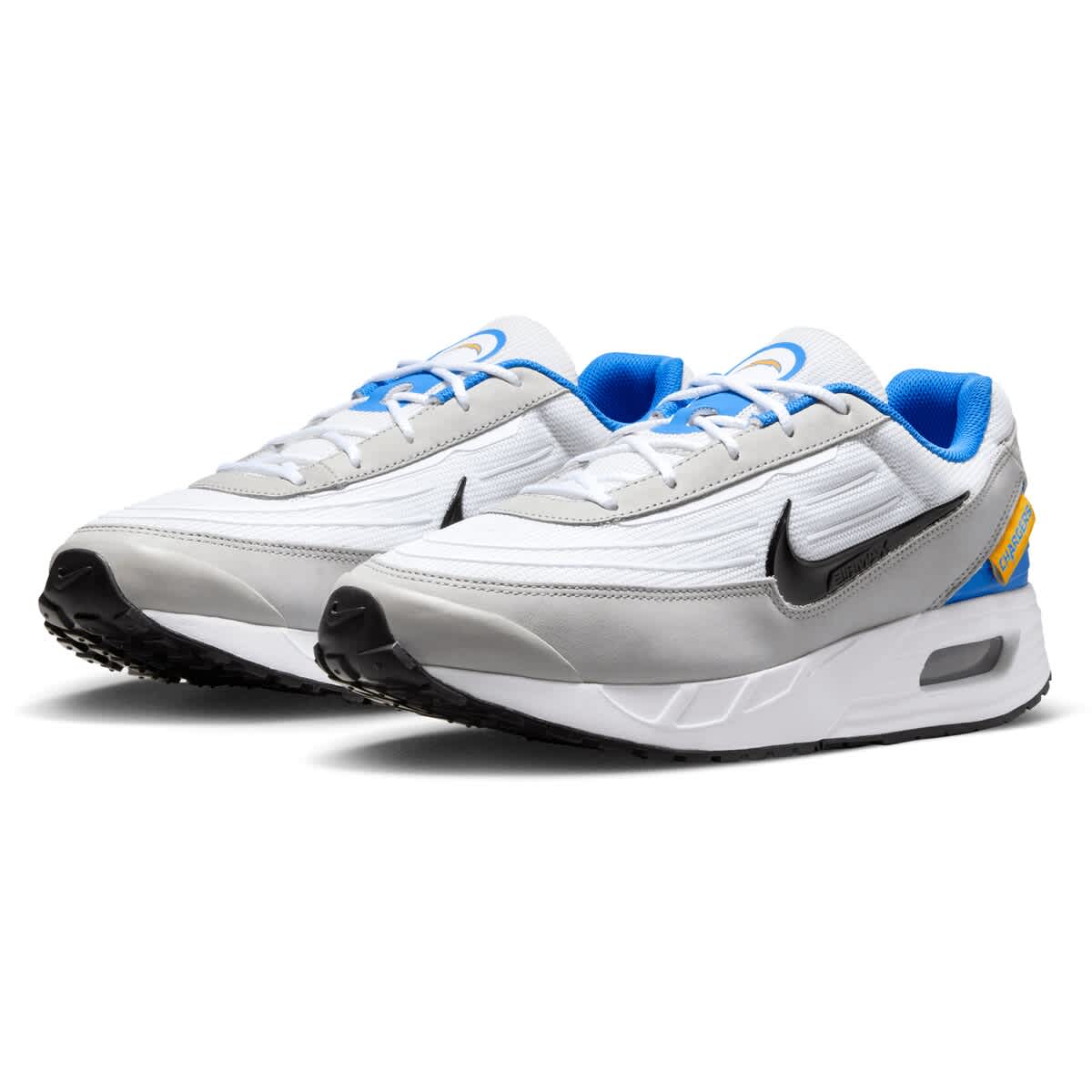 Nike Unisex Nike White Los Angeles Chargers Air Max Verse Sneakers, Main, color, White