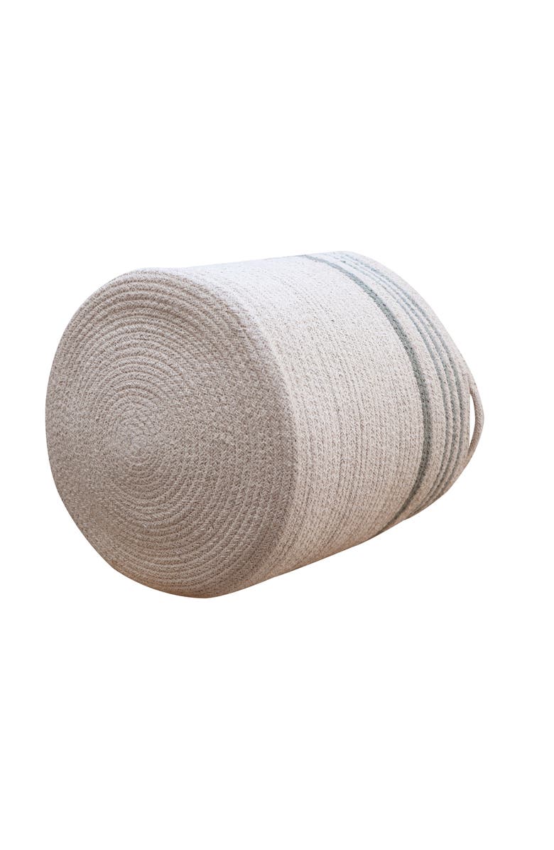 Lorena Canals Basket Twin, Alternate, color, Natural, Vintage Blue