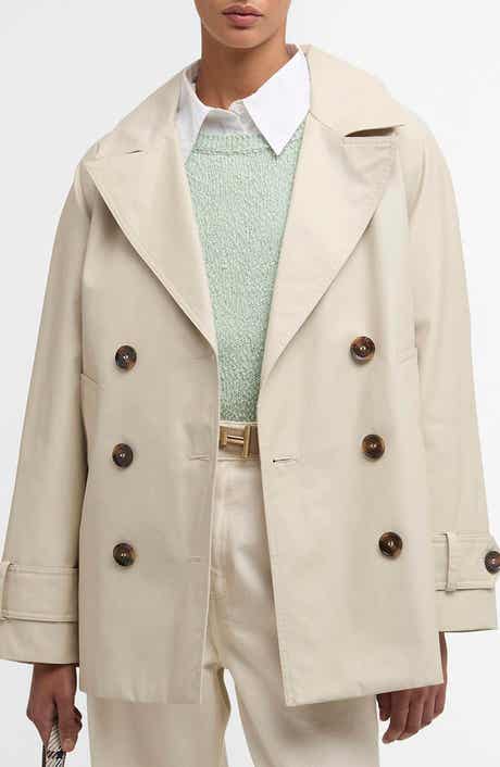 Maisy Showerproof Double Breasted Jacket