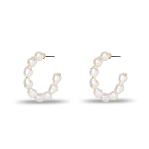 Keepsake Stardust Hoop Earrings
