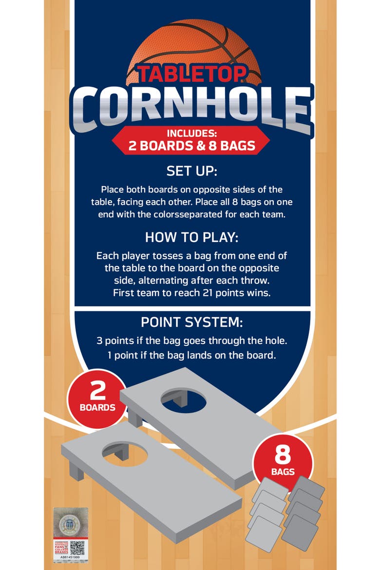 Syracuse Orange NCAA Tabletop Cornhole, Alternate, color, Multicolor