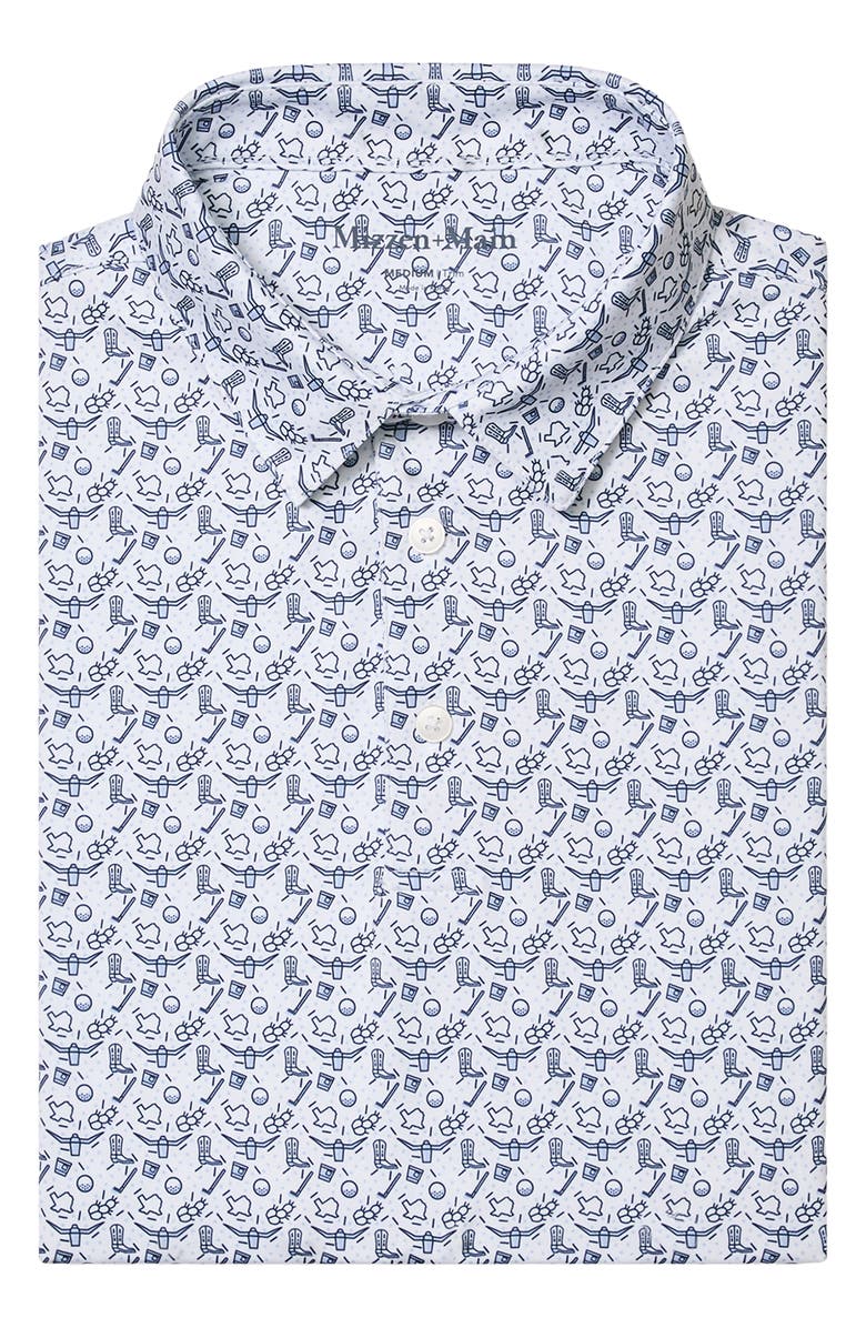 Mizzen+Main Versa Trim Fit Performance Golf Polo, Alternate, color, 