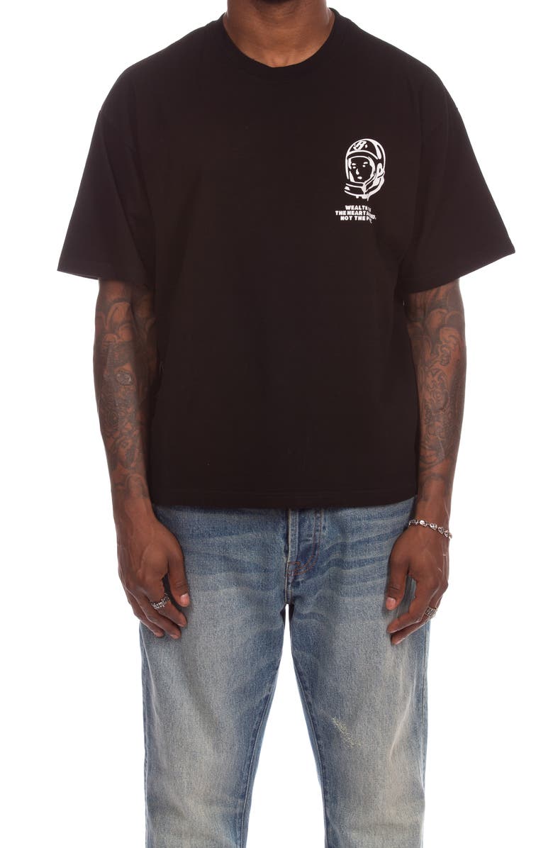 Billionaire Boys Club Text Graphic T-Shirt, Main, color, Black