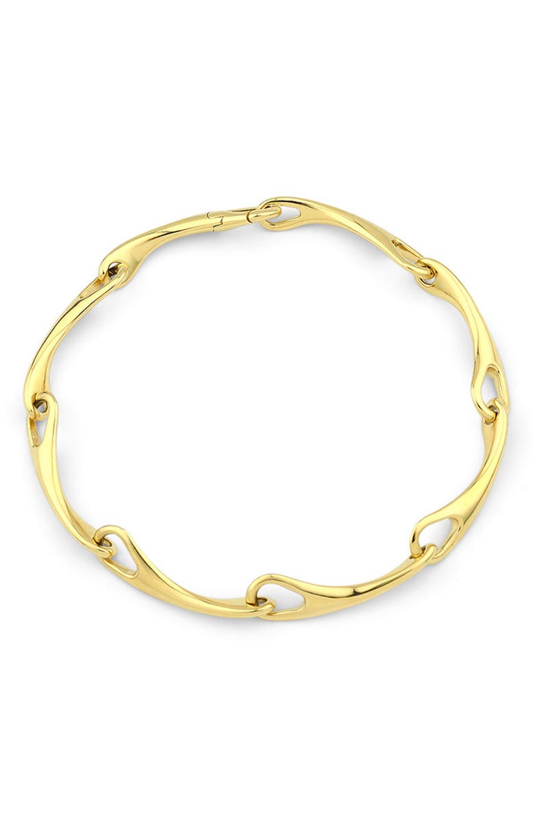 Kloto Echo Link Bracelet, Main, color, Gold