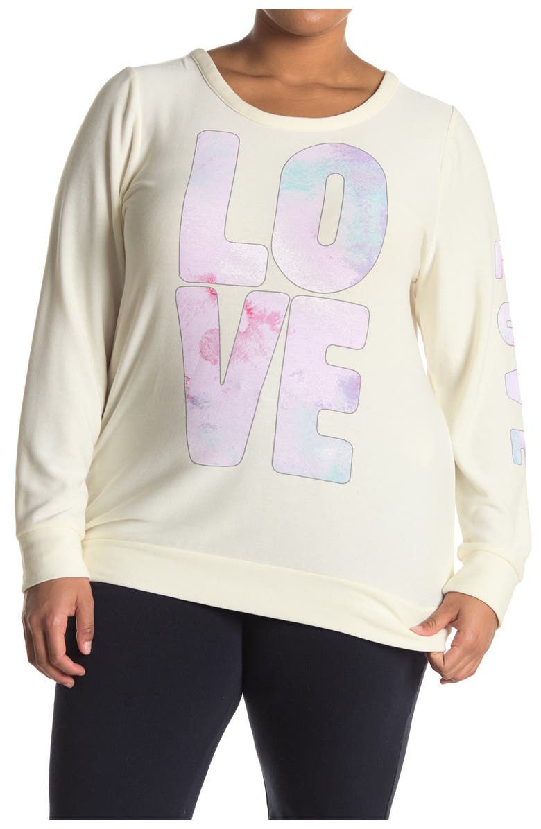 Chaser Love Cozy Brushed Knit Pullover, Alternate, color,