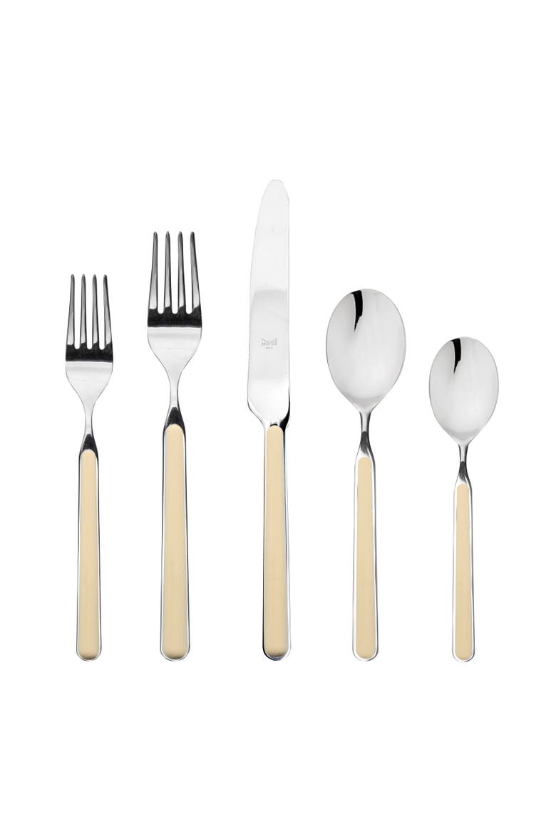 Fantasia Flatware  Set - 5 Pieces, Main, color, Sesame