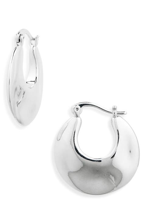 Geometric Hoop Earrings