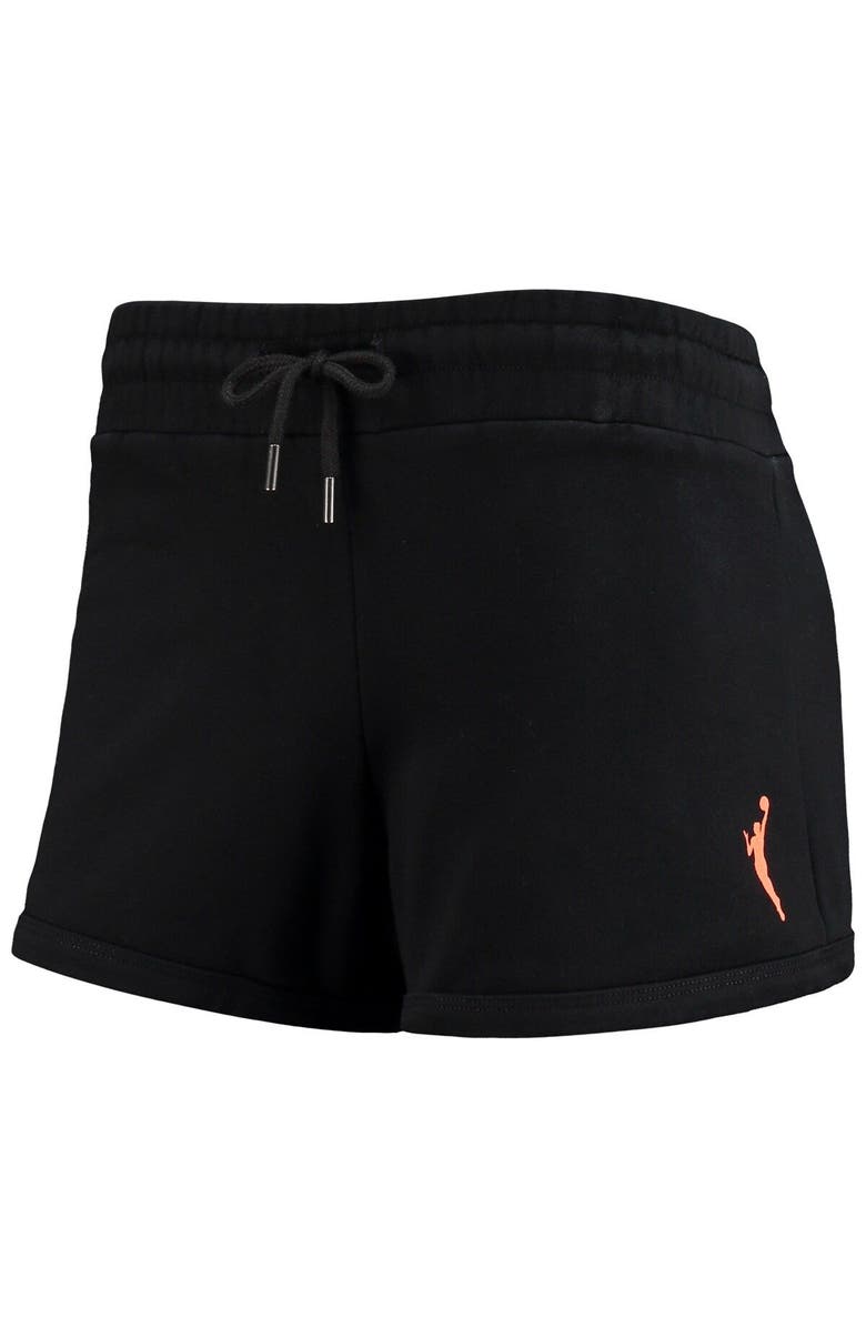 Ted Williams Card Company Women's Black WNBA Chill Shorts, Alternate, color, 