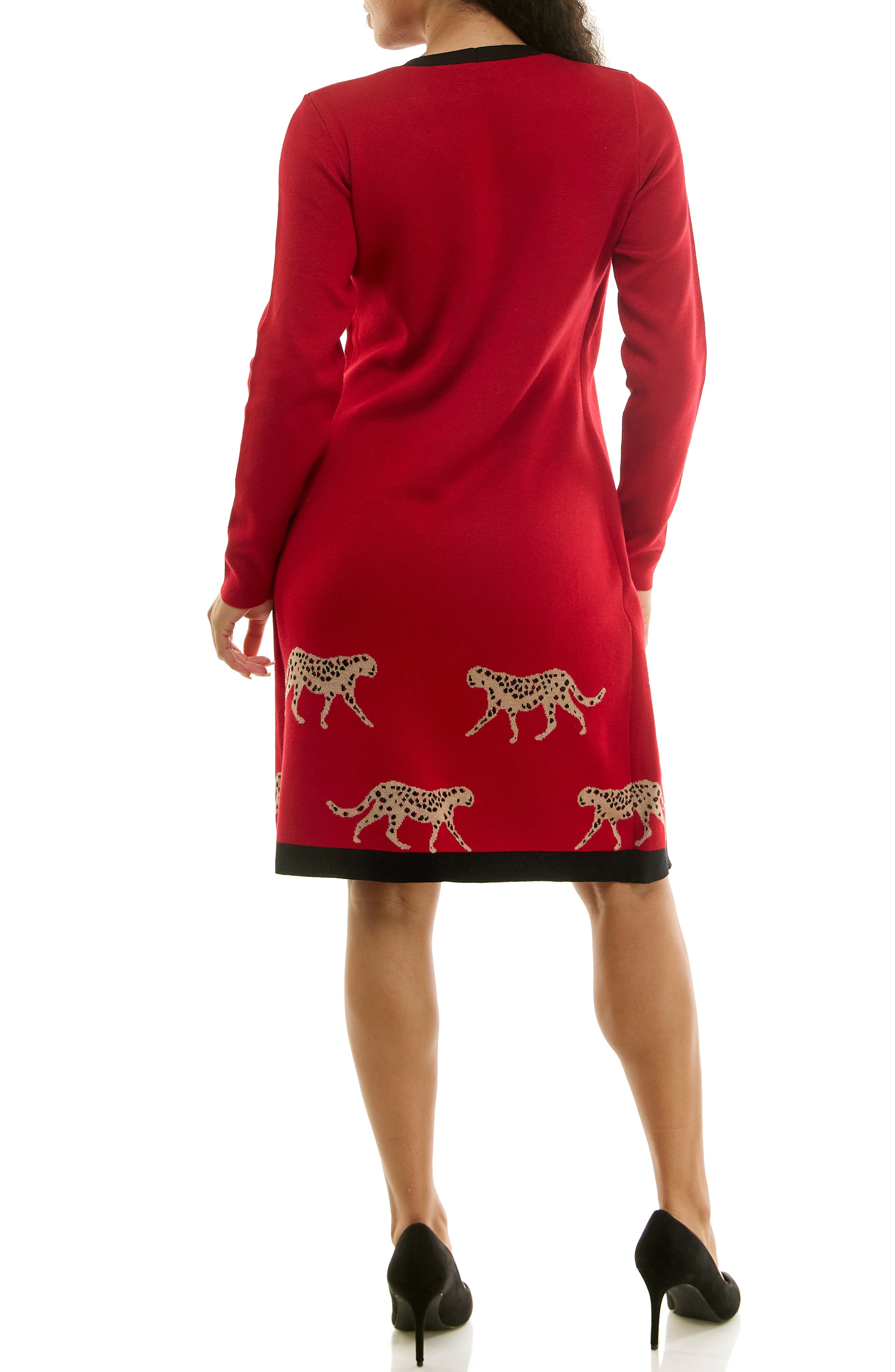 Long Sleeve Twofer Dress - image 4