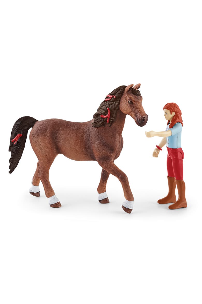 Horse Club Hannah & Cayenne Figurine Playset, Alternate, color, Multicolored