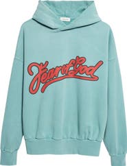 Fear of God Classic Fit Fleece Logo Graphic Hoodie