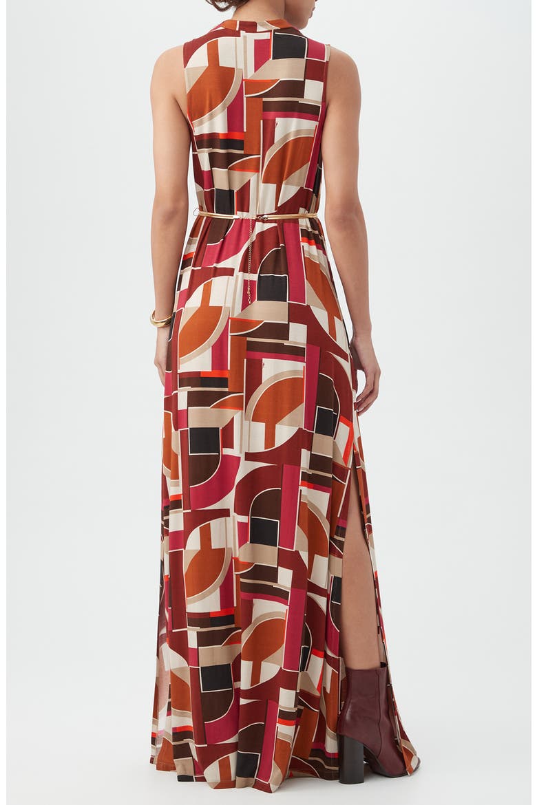 Kia Maxi Dress, Alternate, color, RED MULTI