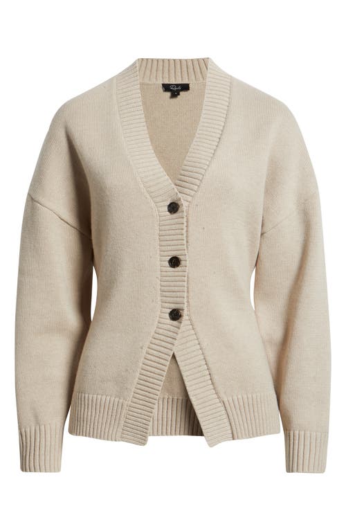 Rails Philippa V Neck Cardigan Sweater In Neutral