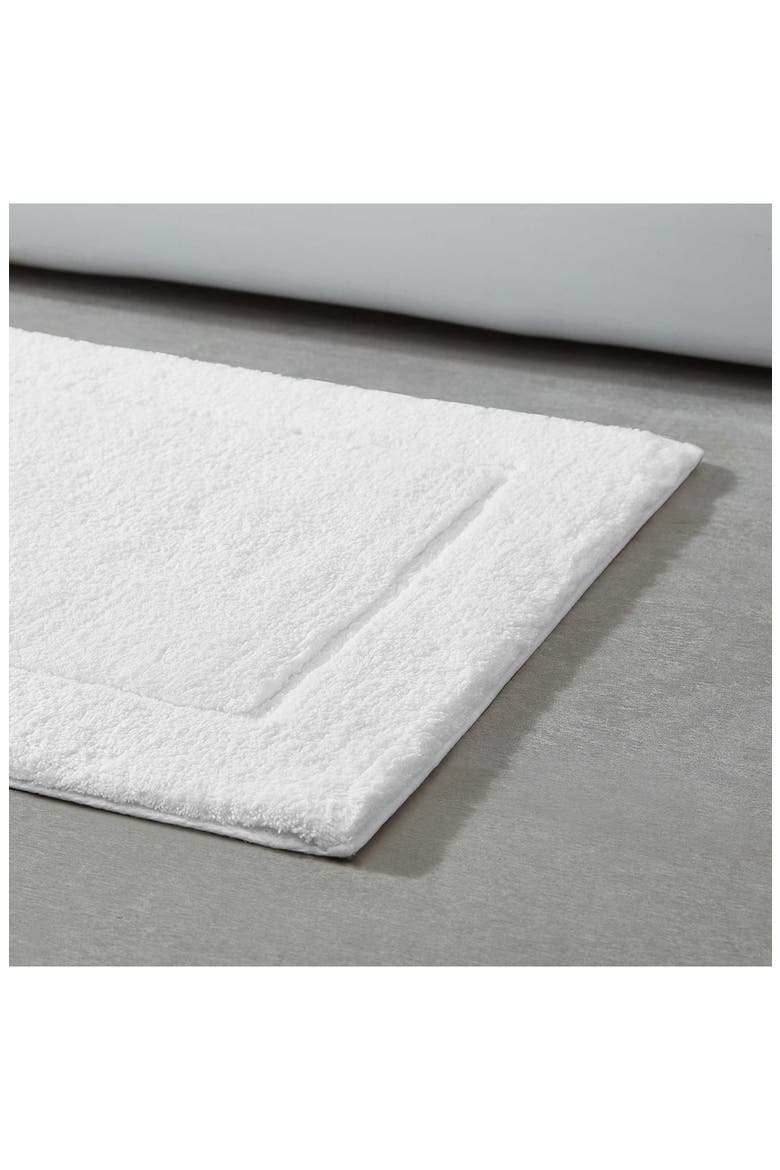 Essence Solid Bath Mat, Alternate, color, WHITE