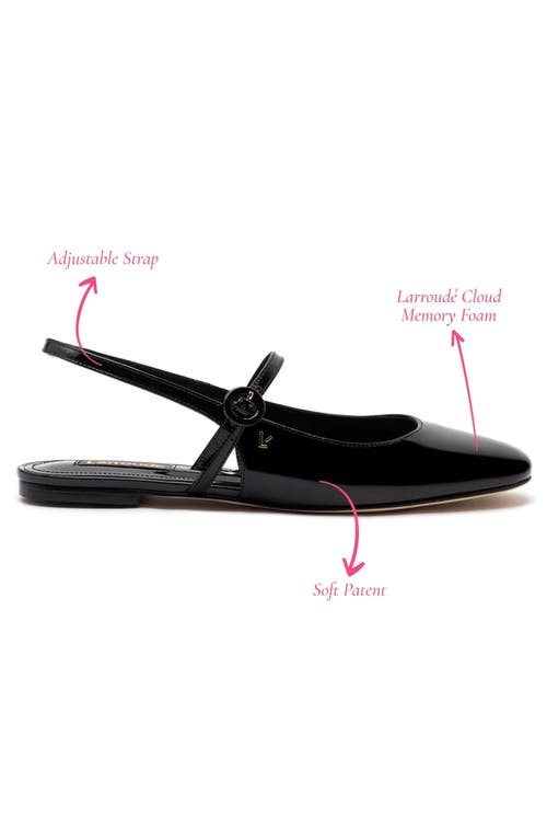 Larroude Women's Georgina Ballet Flats In Black