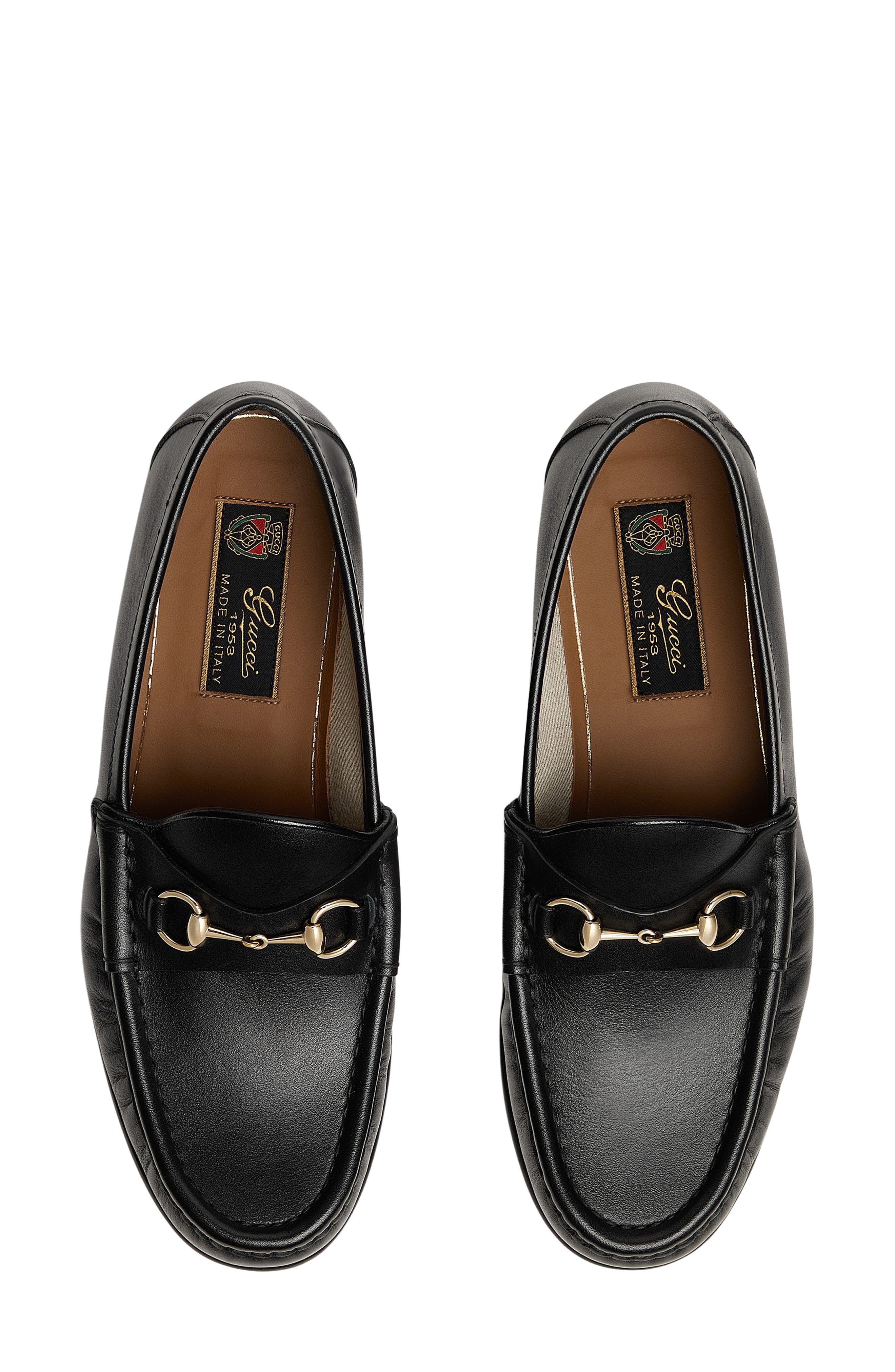 Gucci Horsebit 1953 Loafer, Alternate, color, Black