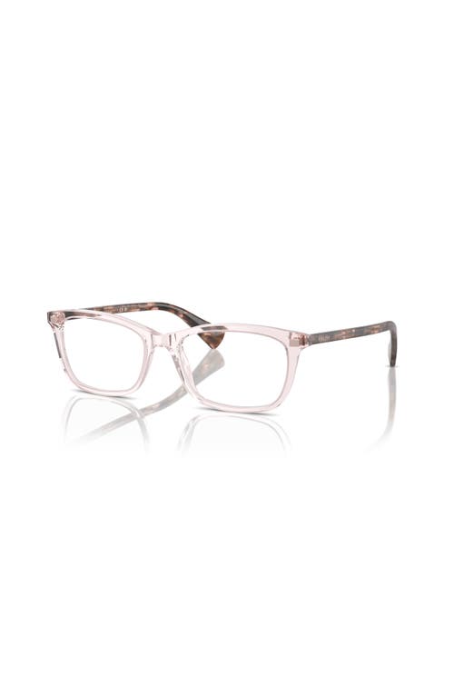 Ralph 51mm Rectangle Optical Glasses In Pink