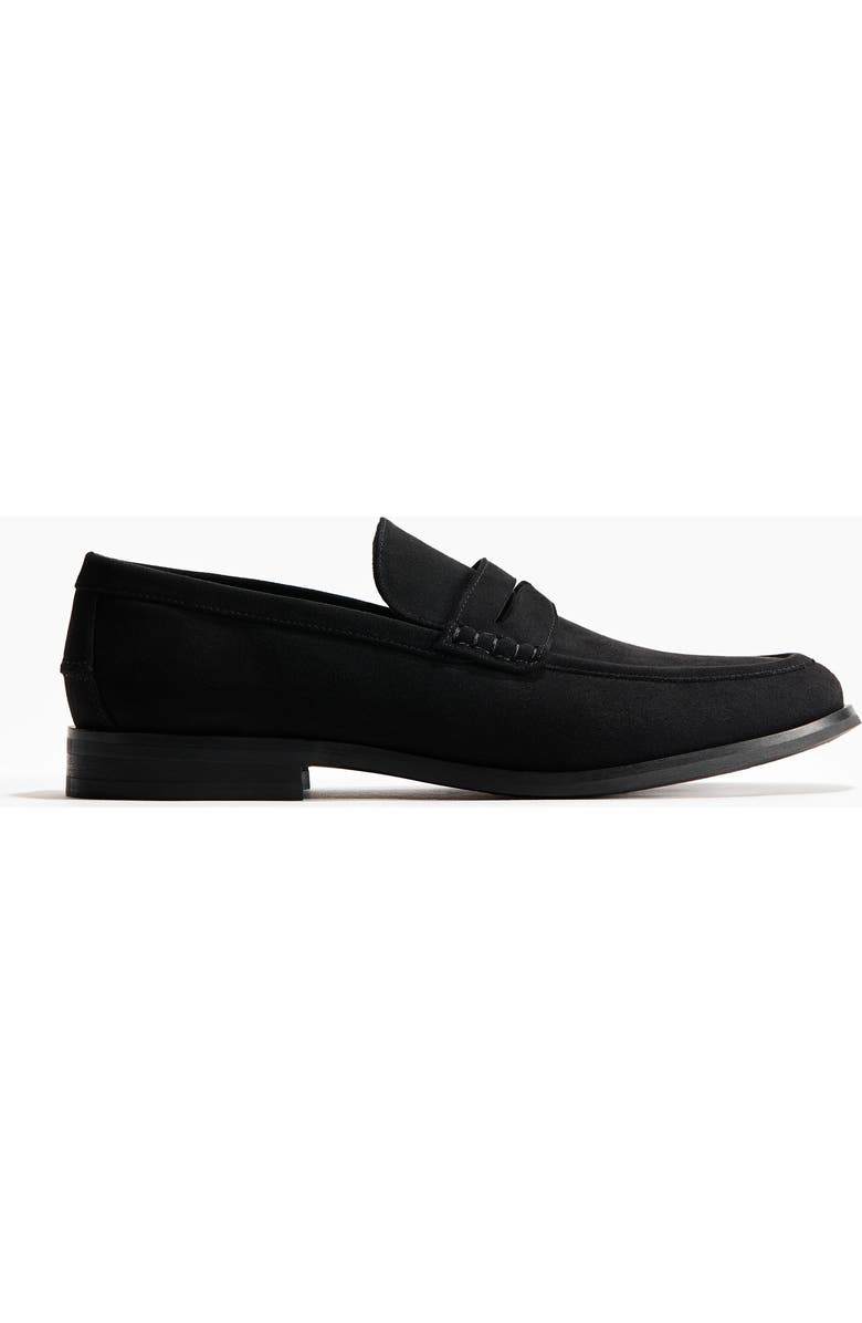 H&M Penny Loafers, Main, color, Black