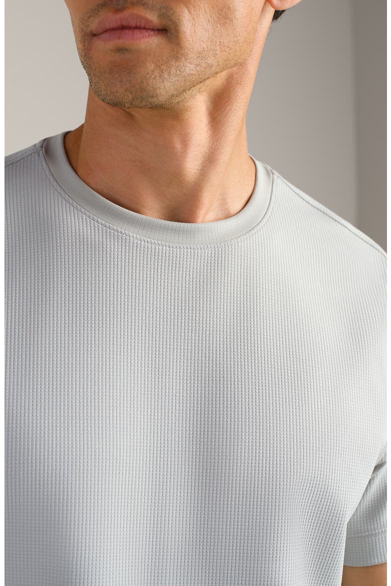 Waffle Tech Crew T-Shirt, Alternate, color, SAGE GRAY