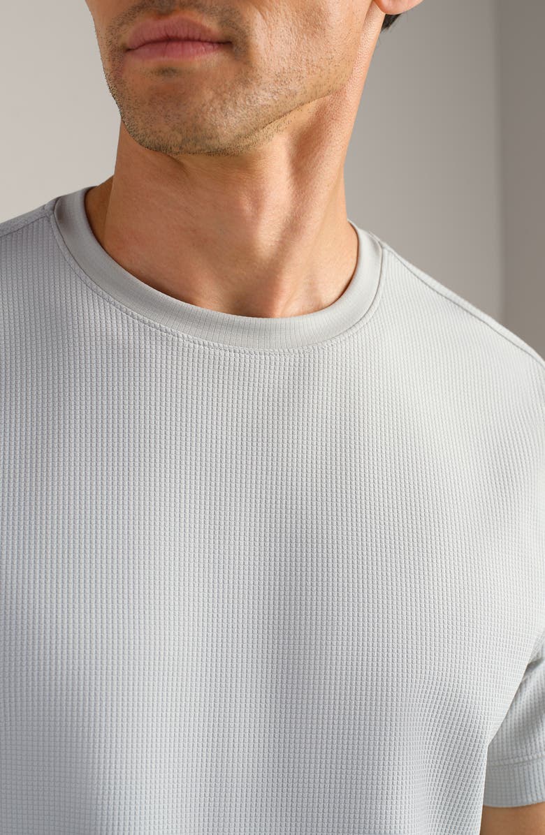 Rhone Waffle Tech Crew T-Shirt, Alternate, color, Sage Gray