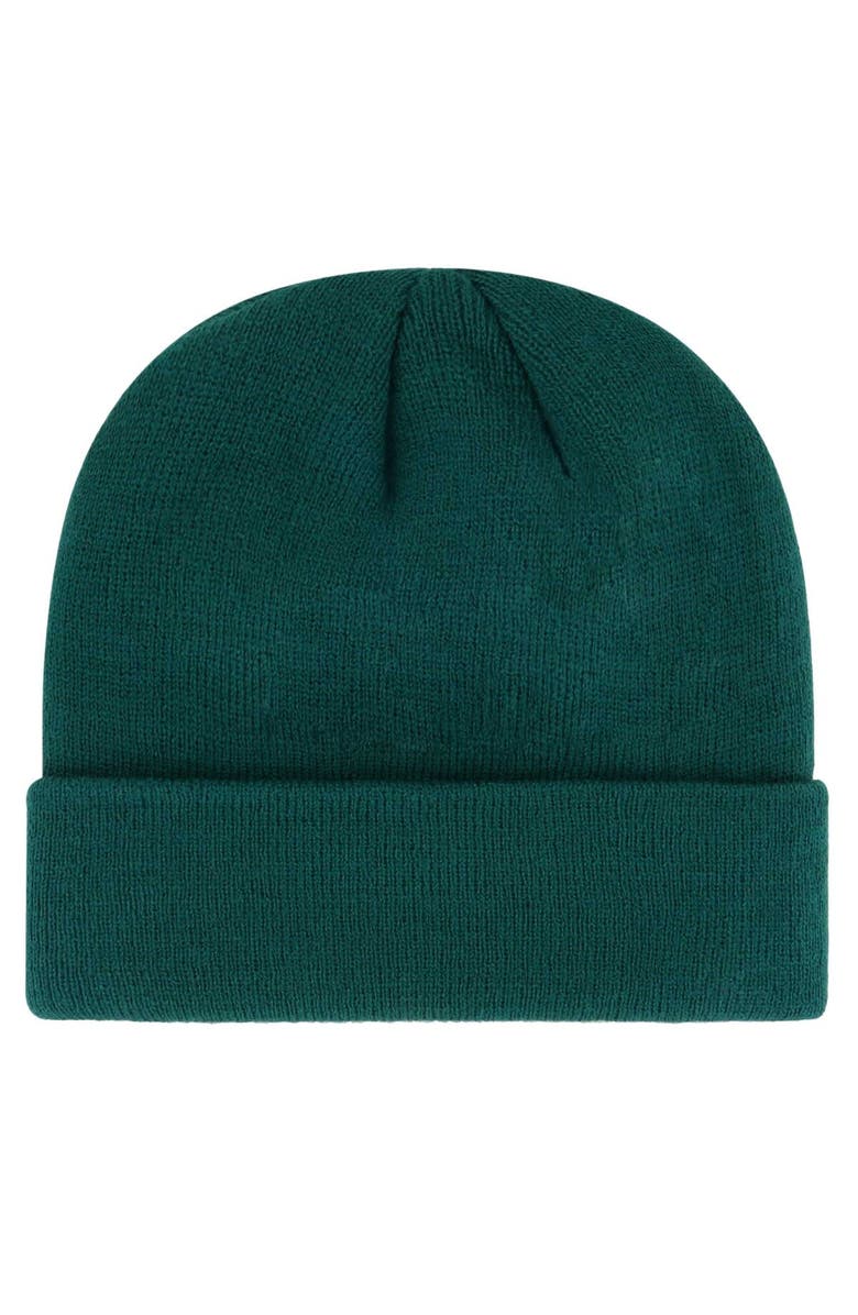 '47 Men's '47 Midnight Green Philadelphia Eagles Secondary Cuffed Knit Hat, Alternate, color, Green