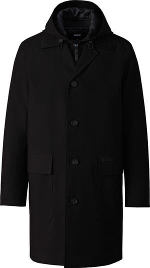 Mackage Mathias 3-in-1 Down Twill Balmacaan Coat | Nordstrom