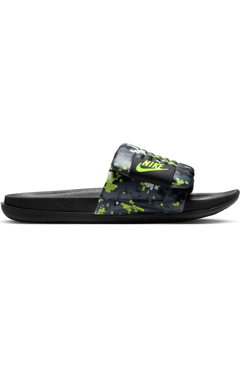 Nike Offcourt Sport Slide, Main, color, Black/ Volt