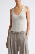 ST. AGNI Merino Wool Scoop Cami