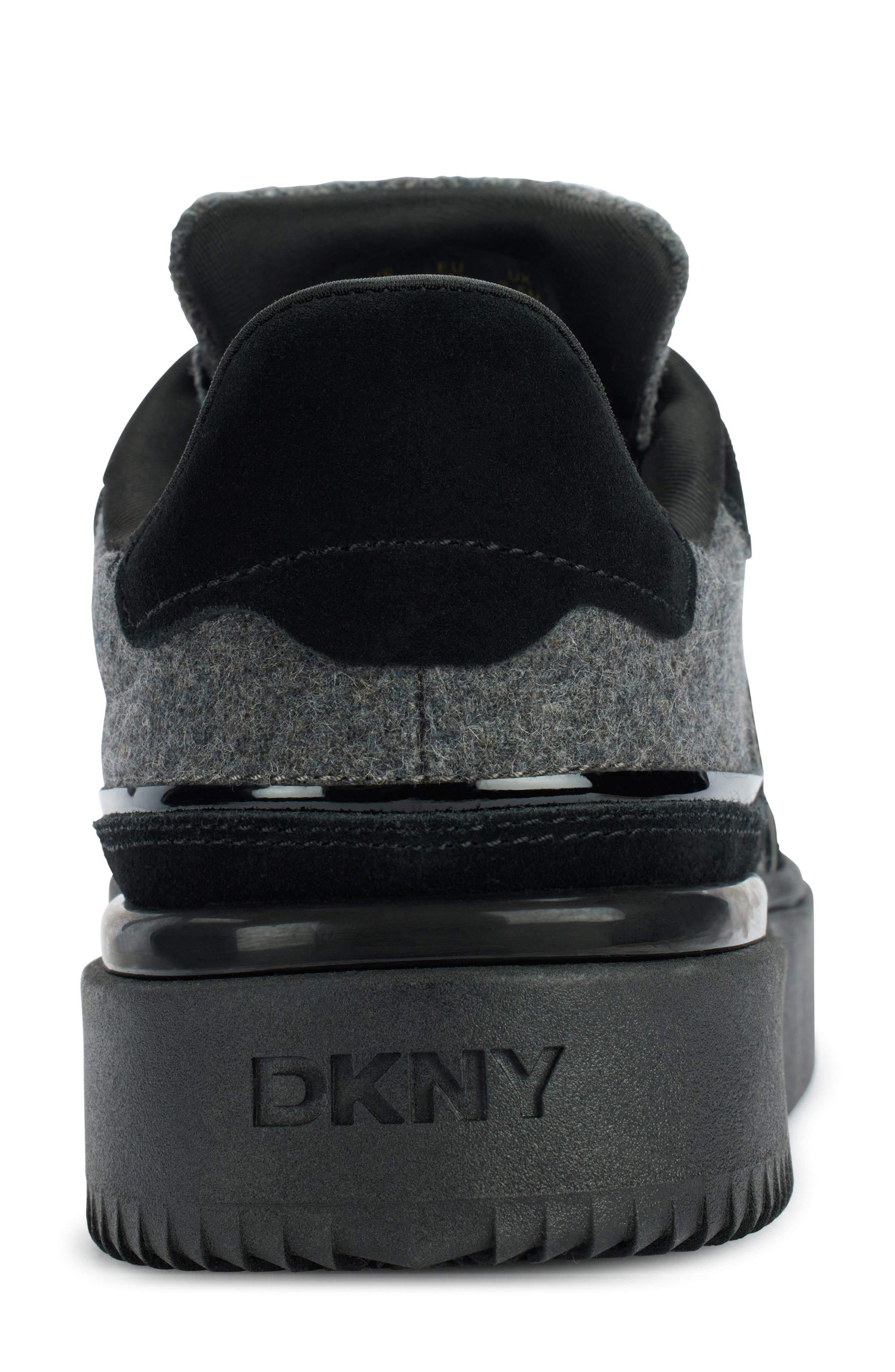 DKNY Bethan Platform Sneaker, Alternate, color, Black/ Grey