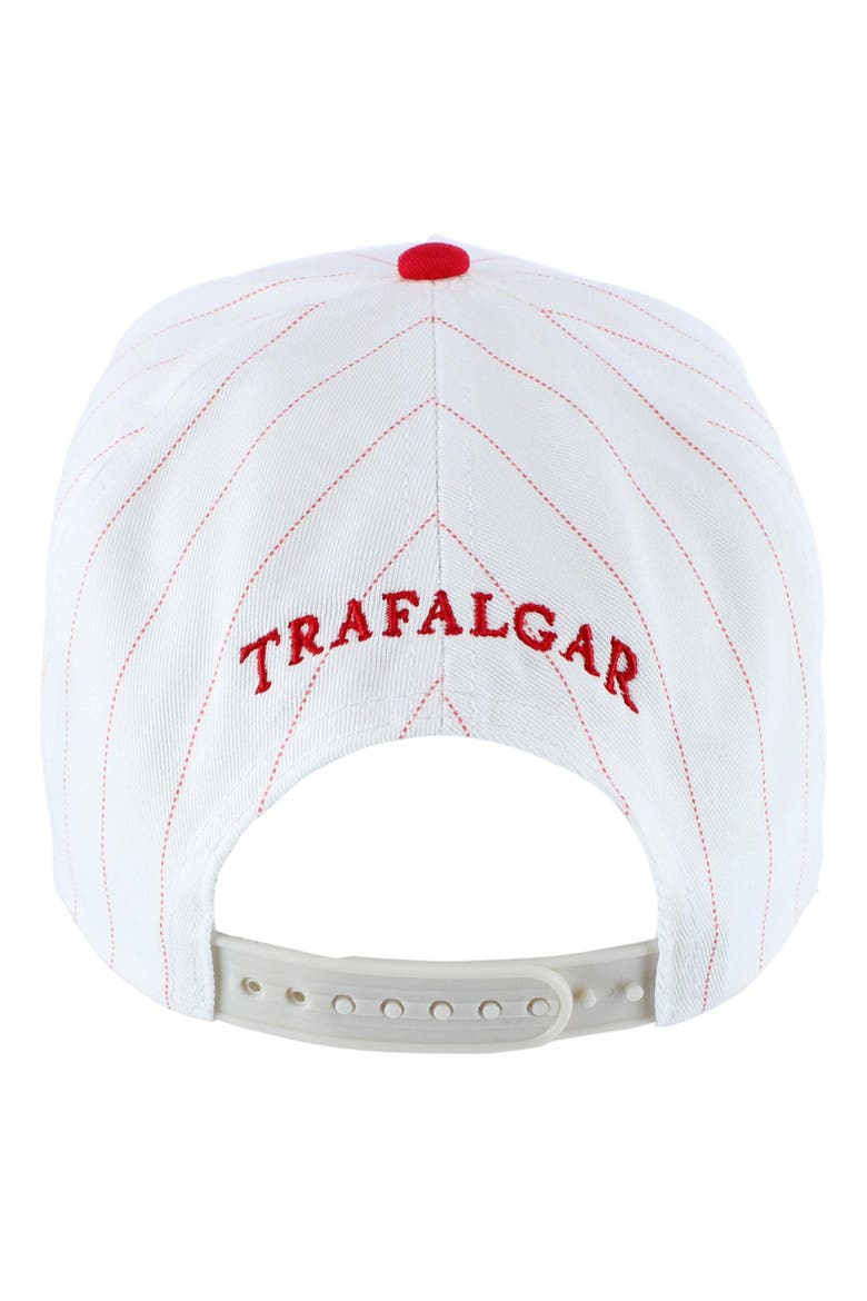 All American Dad Pinstripe Baseball Hat, Alternate, color, Red